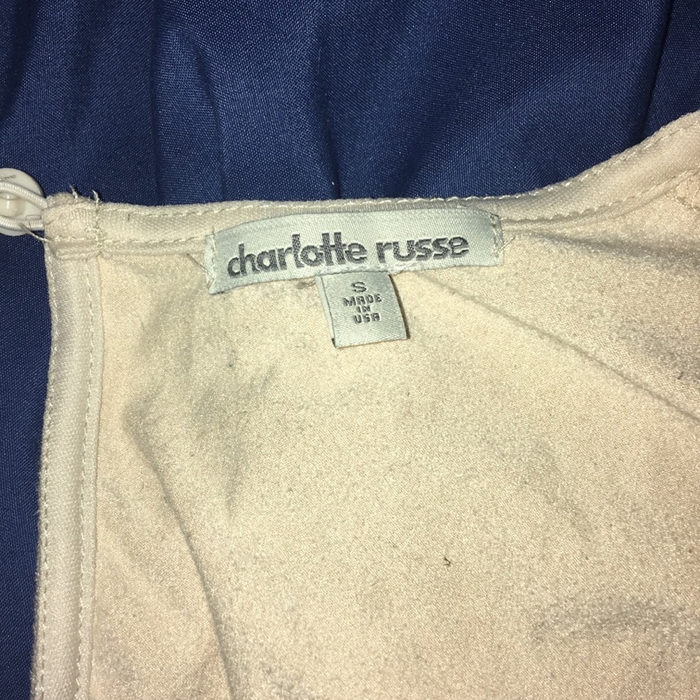 Charlotte Russe Long Sleeved Romper
